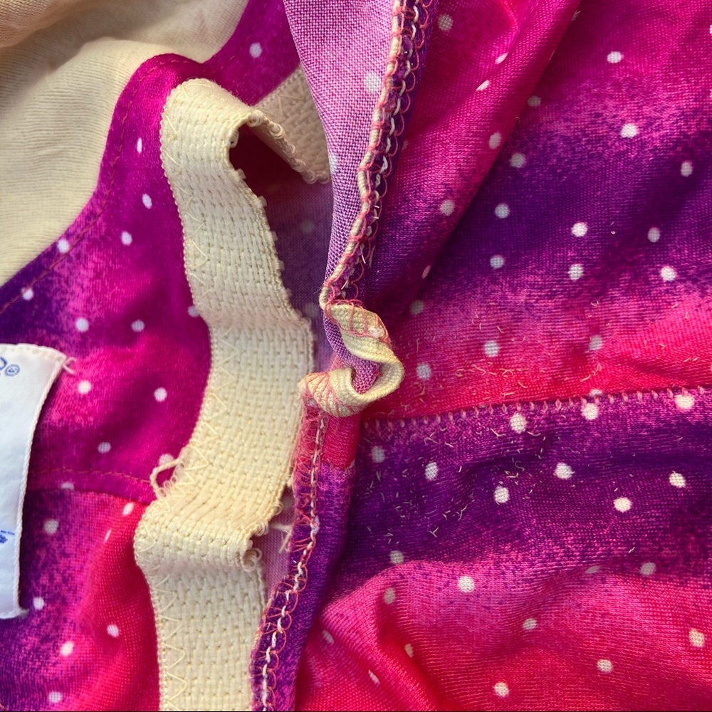 Polka Dot Pinup Retro Vintage Swimsuit 12 M L - Picture 6 of 8